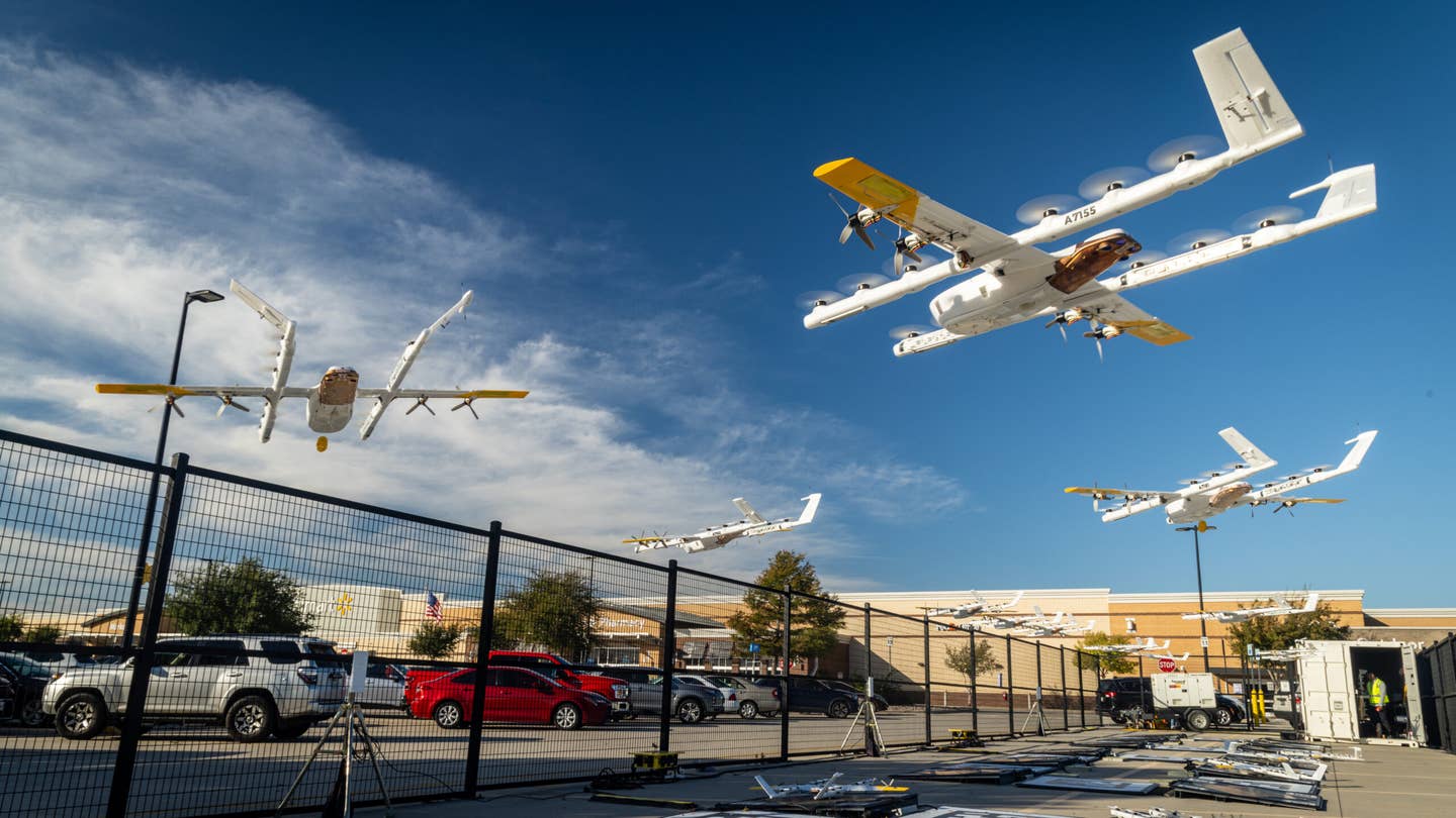 Wing drone delivery Melbourne